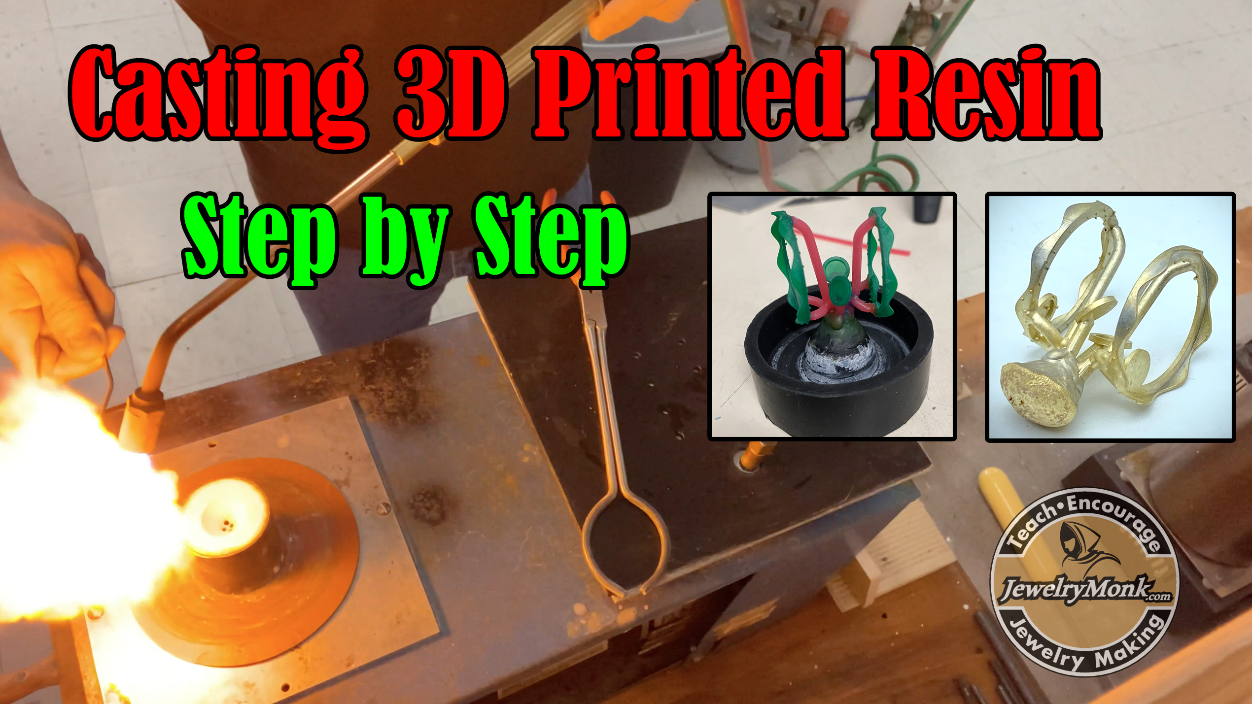 3D Print Resin Casting Step By Step Video