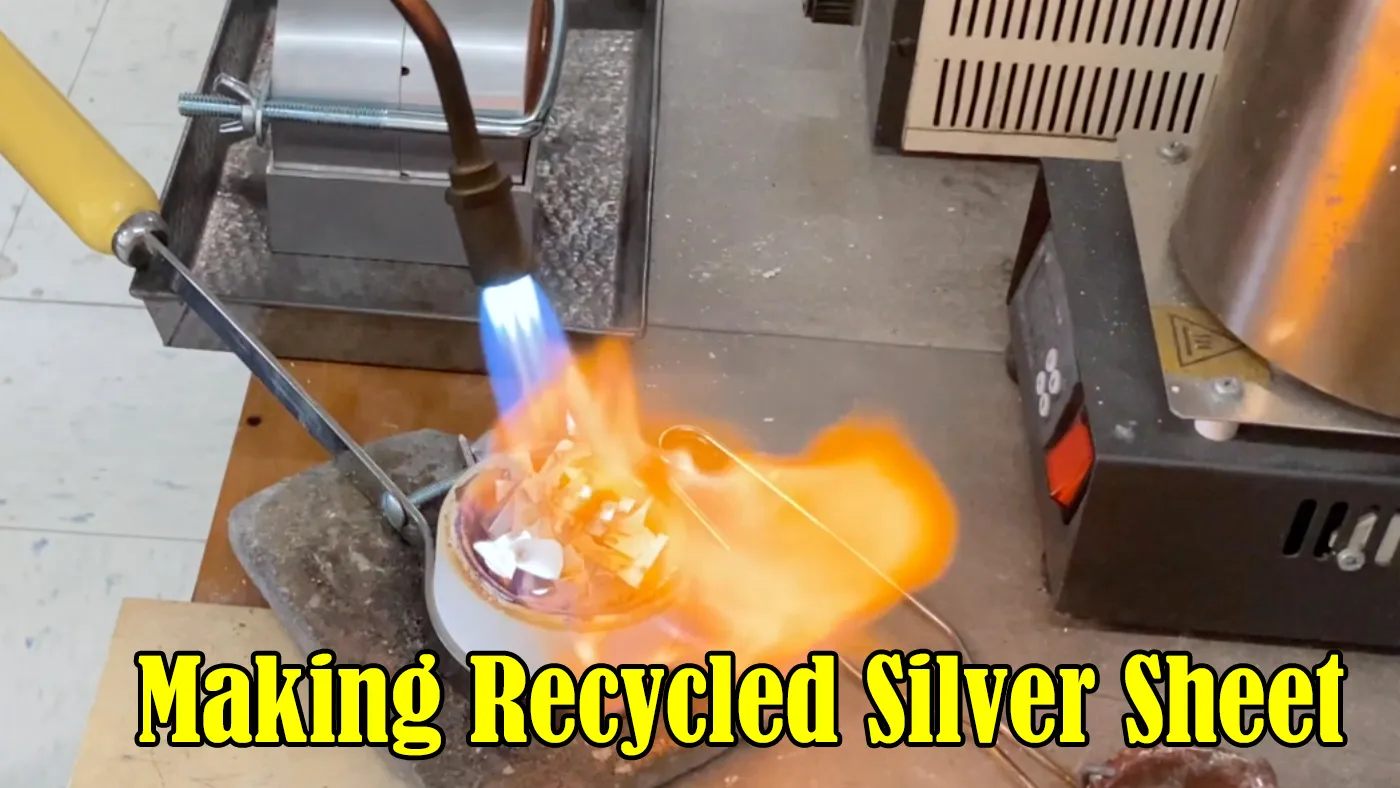 Making-Recycled-Silver-Sheet
